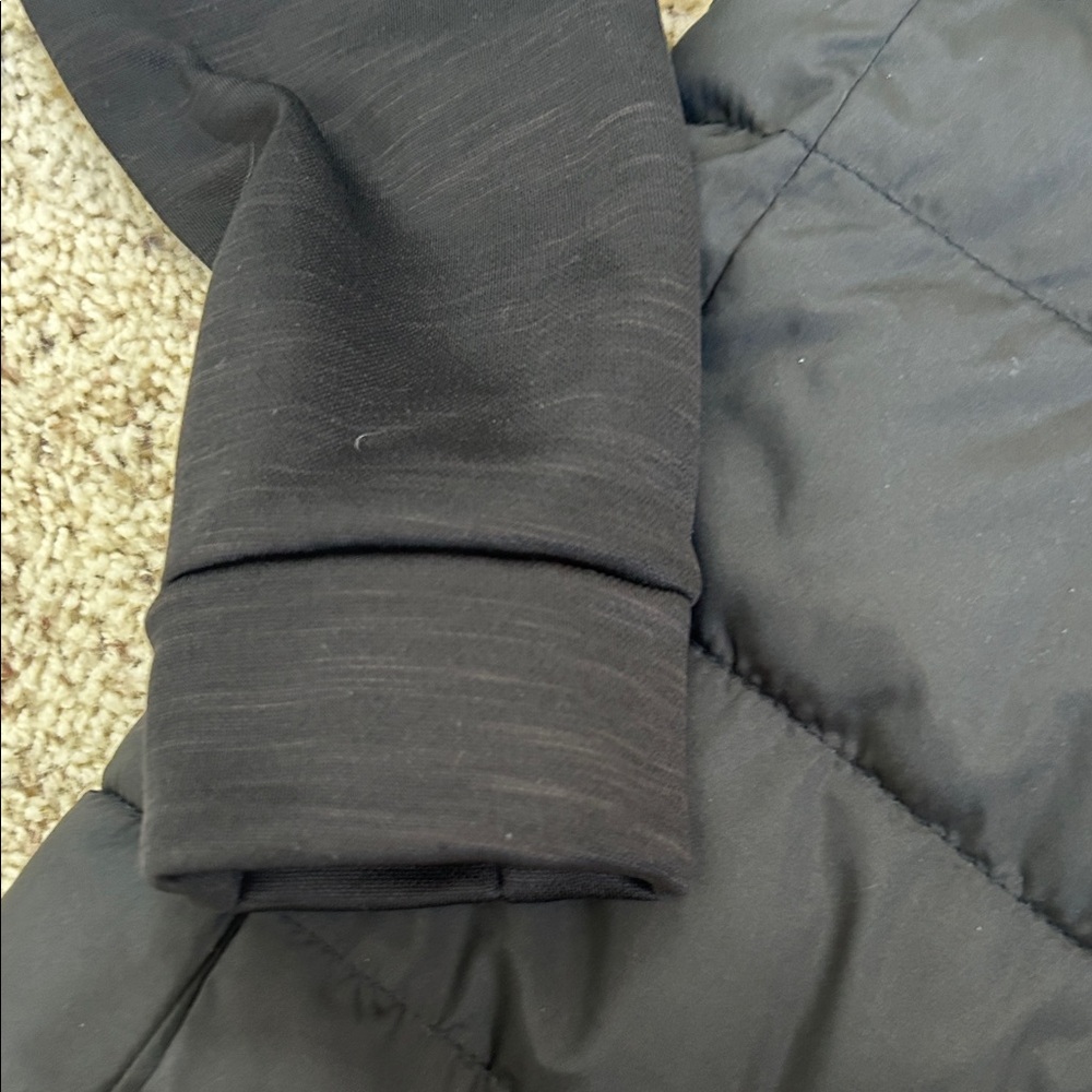 NWT Old Navy Kids Black Hooded Jacket, Size L (10-12) - Picture 7 of 9